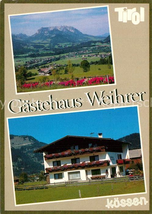 Koessen Tirol Gaestehaus Weihrer