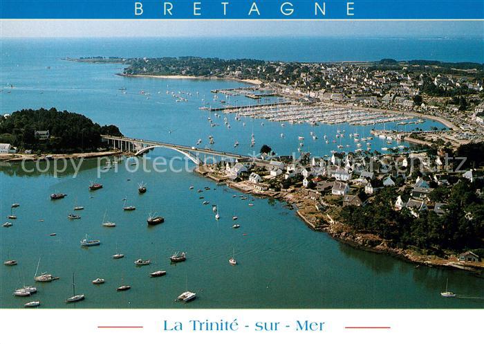 La Trinite-sur-Mer Yachthafen Fliegeraufnahme