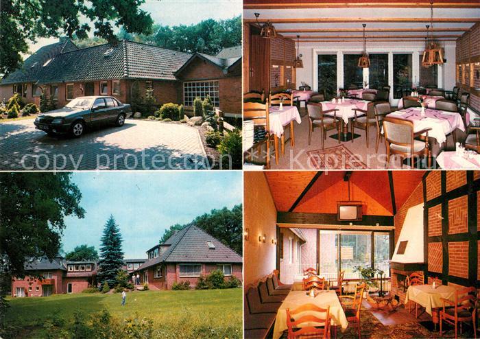 Schneverdingen Hotel Pension Haus Hubertus Gastraeume