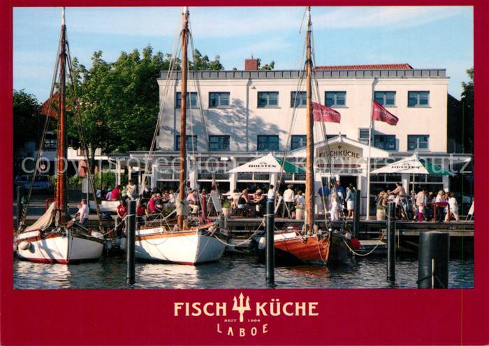 Laboe Fisch Kueche am Bootshafen
