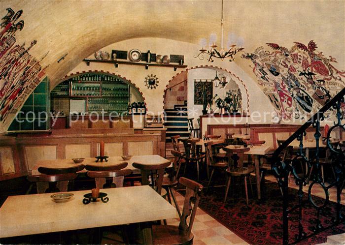 Rothenburg Tauber Patrizier Keller Deckenmalerei