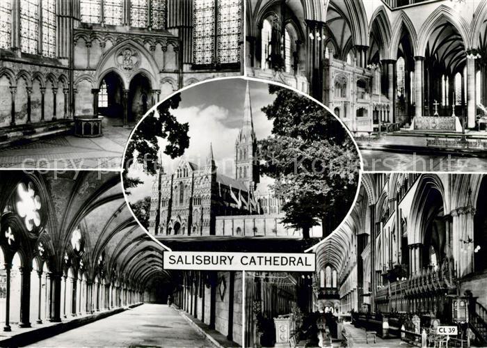 Salisbury Wiltshire Cathedral Kathedrale Innenansichten