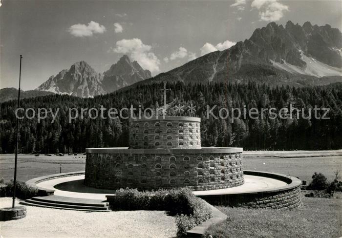 San Candido Innichen Sacrario Militare Kriegerdenkmal Pustertal Dolomiten