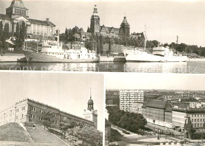 Szczecin Stettin Waly Chrobrego Renesansowy Zamek Placu Zolnierza Polskiego