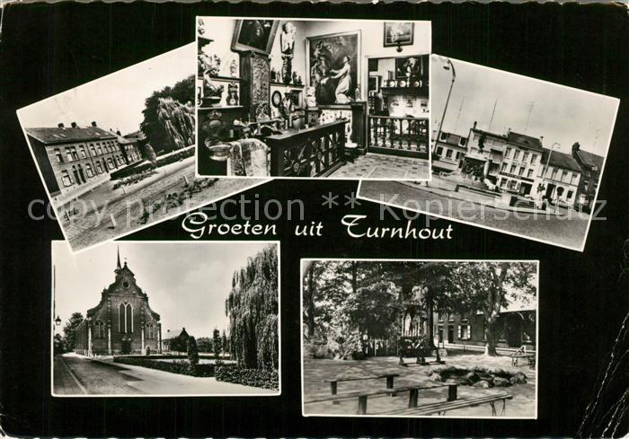 Turnhout Platz Denkmal Kirche Ave Maria