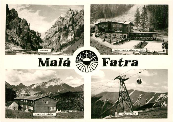 Mala Fatra Gebirgspanorama Kleine Fatra Berghaus Sessellift