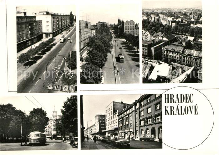 Kralovehradecko Hradec Kralove Teilansichten Strassenpartien