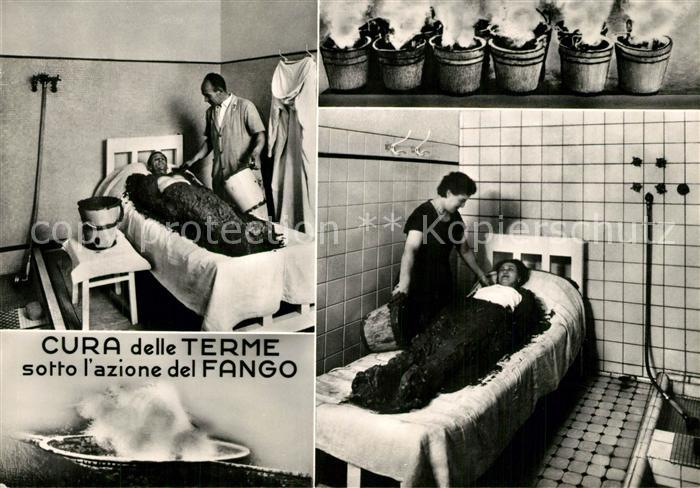 Montegrotto Terme Cura delle Terme sotto l’azione del Fango