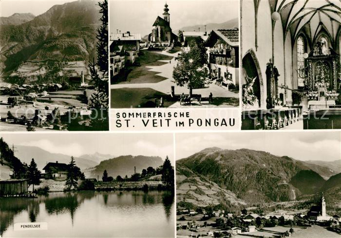 St Veit Pongau Panorama Kirche Inneres Pendelsee