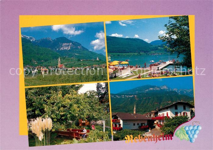 Tramin Weinstrasse  Panorama Schwimmbad Garten Garni Rebenheim