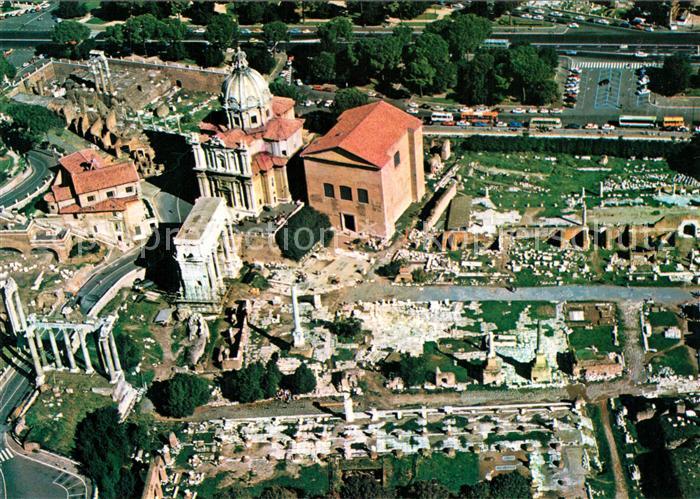 Roma Rom Veduta aerea del Foro Romano