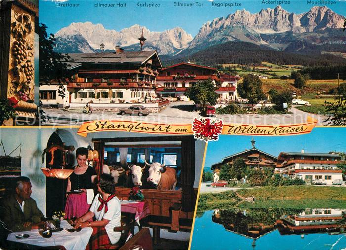 Going Wilden Kaiser Tirol Stanglwirt Alt Tiroler Gaststaette 14. Jhdt. Kuhstall
