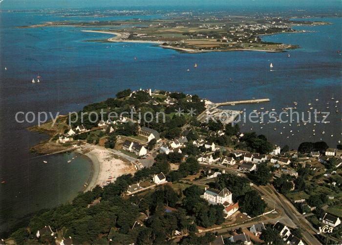 Arzon Entrée du Golfe du Morbihan vue aérienne