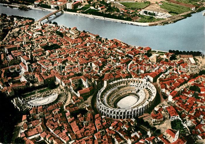 Arles Bouches-du-Rhone Vue aérienne