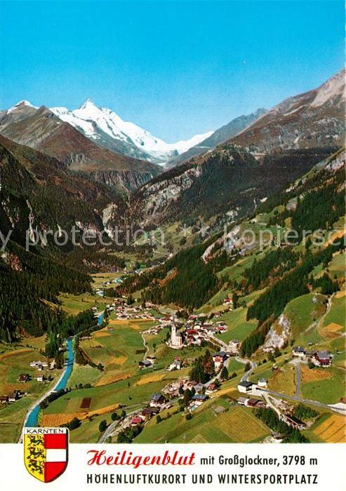 Heiligenblut Kaernten Hoehenluftkurort Wintersportplatz Grossglockner Hohe Tauer