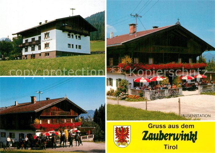Oberau Tirol Gasthof Jausenstation Zauberwinkl
