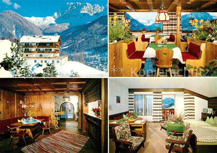 Mittenwald Bayern Berghotel Restaurant