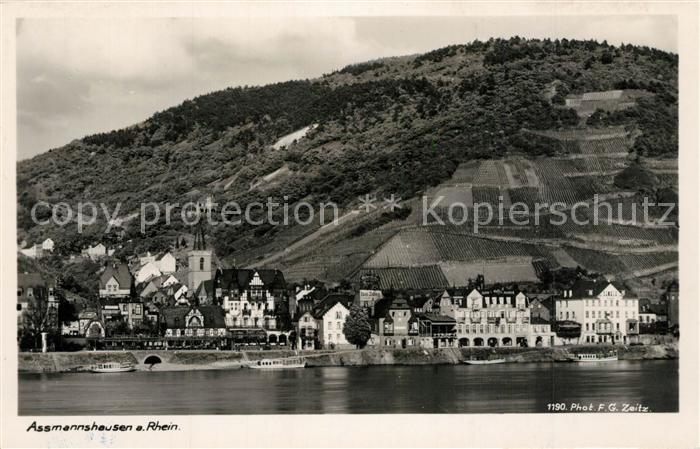 Foto Zeitz F.G. Nr. 1190 Assmannshausen