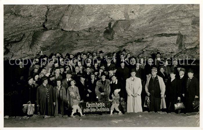Hoehlen Caves Grottes Heimkehle Höhle Uftrungen Gruppenfoto