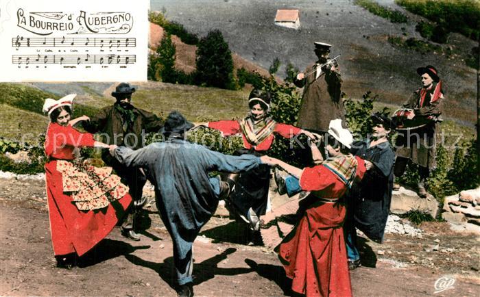 Tanz Taenzer Auvergne La Bourree