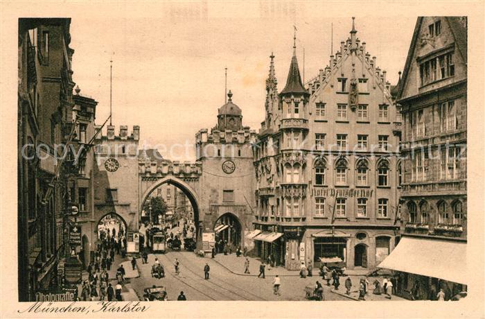 Strassenbahn München Karlstor
