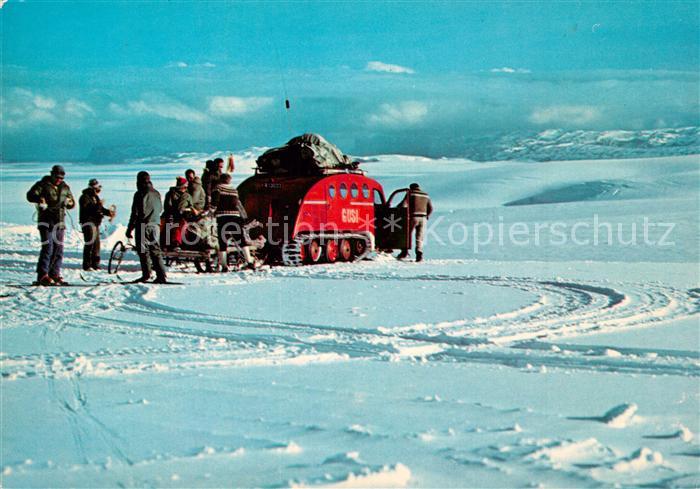 Gletscher Schneeauto Vatnajökull Island