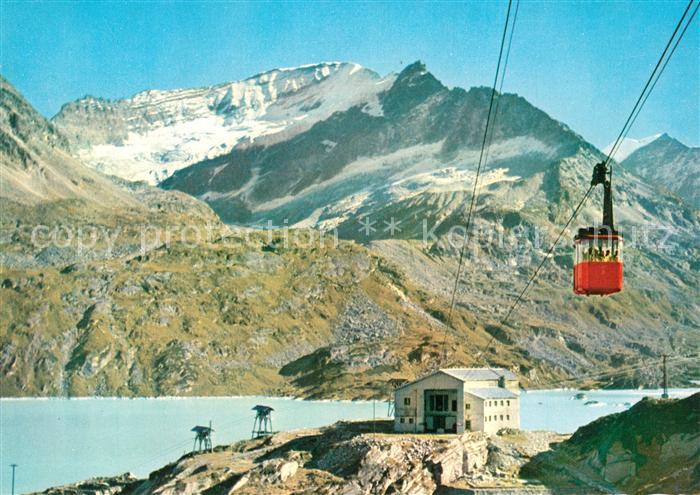 Seilbahn Stubach Tauernmoos-See Hoher Riffel Tot