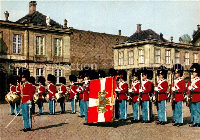 Leibgarde Wache Copenhagen Amalienborg Palace