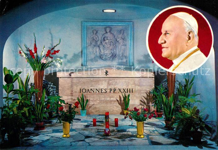 Papst S.S. Giovanni XXIII Basilica S. Pietro Tomba Vaticano