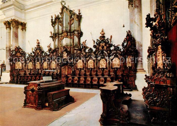 Kirchenorgel Muenster Zwiefalten Klosterkirche