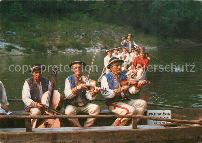 Geige Folklor Pieninski Splyw Dunajcem Przewo
