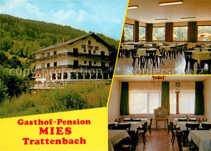 Trattenbach Gasthof Pension Mies Speisesaal Gaststube