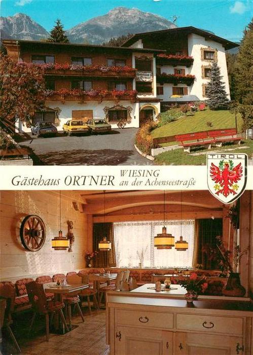 Wiesing Tirol Gaestehaus Ortner Gaststube
