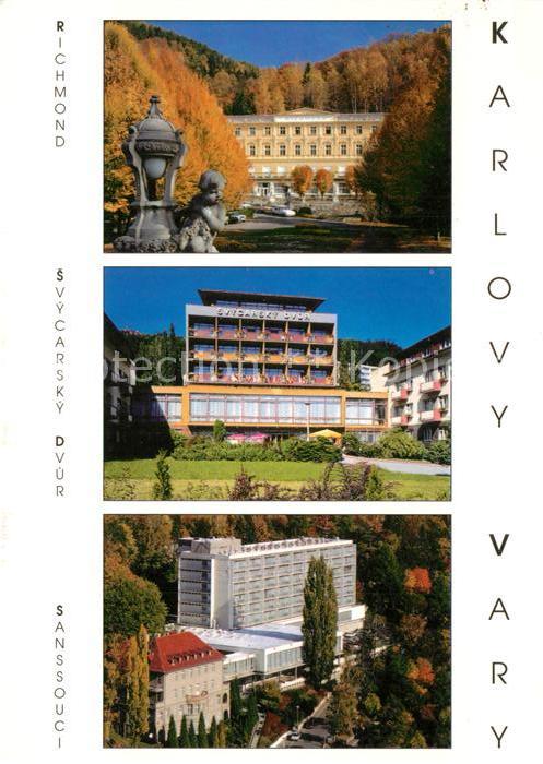 Karlovy Vary Kurhotels Richmond Schweizerhof und Sanssouci