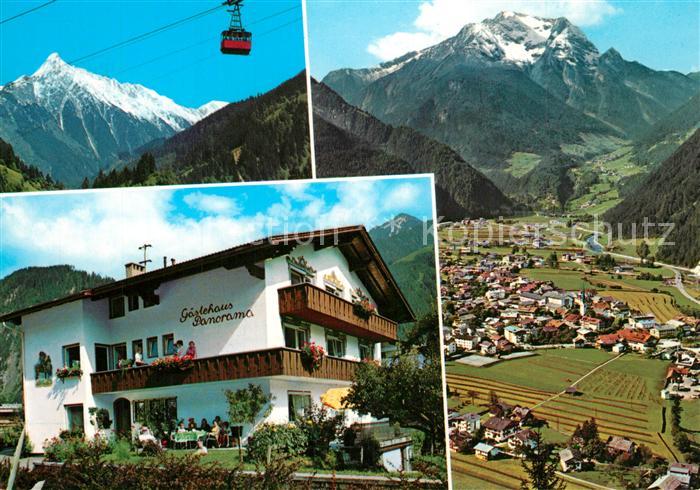 Mayrhofen Zillertal Gaestehaus Pension Panorama Alpen Bergbahn