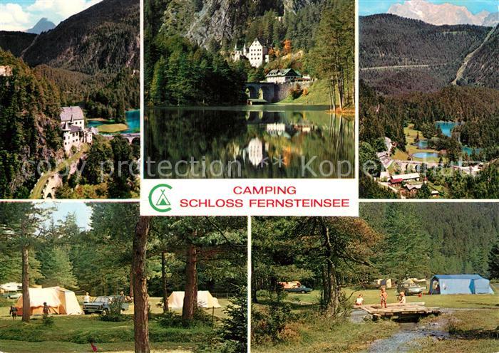 Nassereith Camping Schloss Fernsteinsee Naturschutzgebiet Alpenpanorama