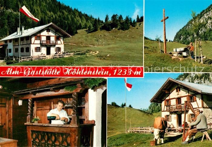 Woergl Tirol Alm Gaststaette Hoehlenstein Almvieh Kuh Kreuz