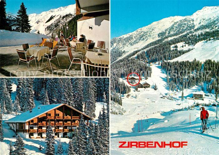 Hochfuegen Hotel Garni Zirbenhof Wintersportplatz Alpen