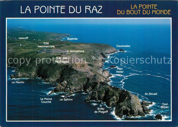 Pointe du Raz Vue aérienne