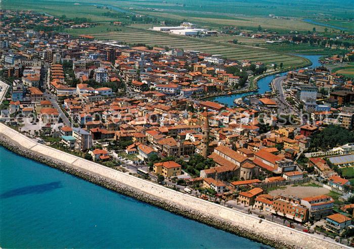 Caorle Venezia Centro storico veduta aerea