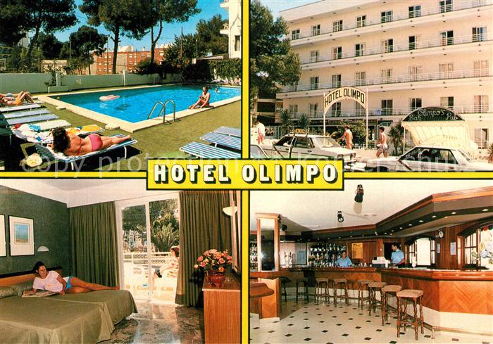 El Arenal Mallorca Hotel Olimpo Bar Restaurant Swimming Pool