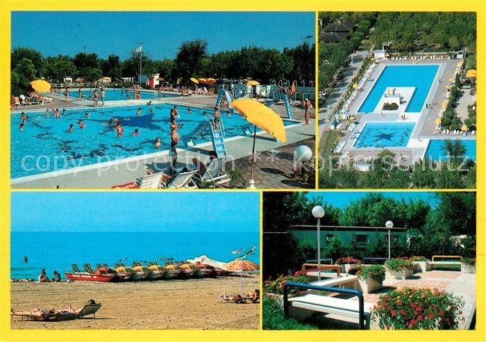 Lido del Cavallino Camping Garden Paradiso Swimming Pool Strand