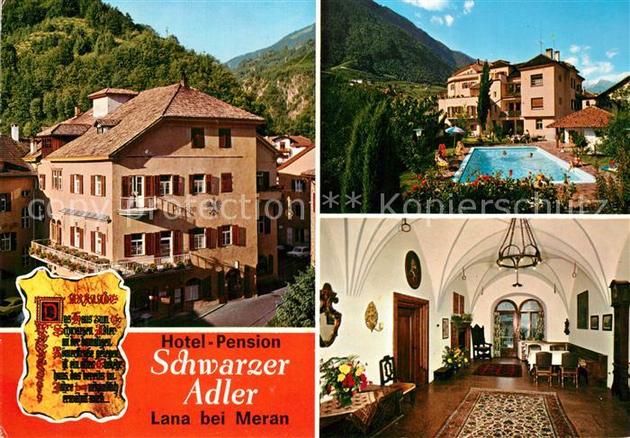 Lana Meran Hotel Pension Schwarzer Adler Swimming Pool