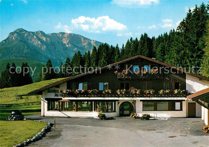 Pfronten Ostallgaeu Bayern Berghotel Appartementhaus Schlossanger Alp Allgaeuer