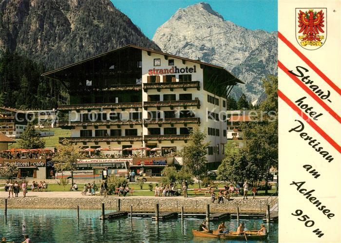 Pertisau Achensee Strandhotel Alpen Wappen