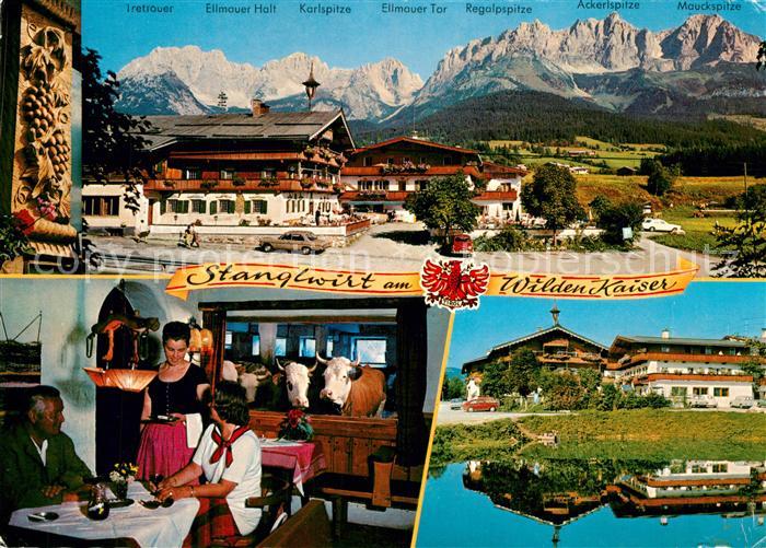 Going Wilden Kaiser Tirol Stanglwirt Alt Tiroler Gaststaette 16. Jhdt. Kaisergeb