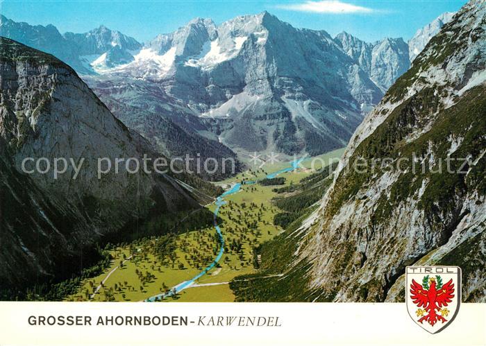 Eng Alm Grosser Ahornboden Karwendelgebirge Fliegeraufnahme