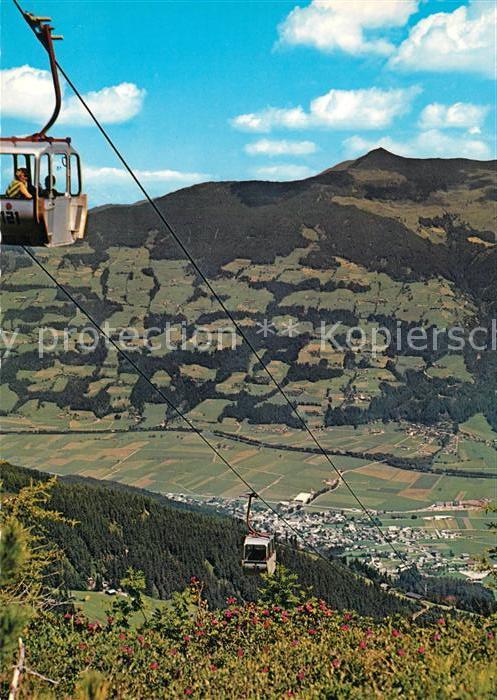Fuegen Spieljochbahn Bergbahn Blick ins Tal Zillertal