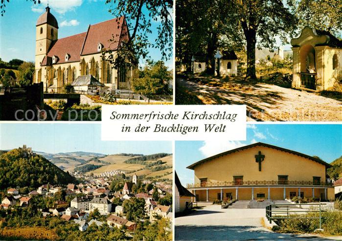 Kirchschlag Buckligen Welt Passionsspielort Kirche Bildstock Panorama