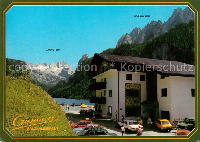 Gosau Oberoesterreich Gasthof Pension Gosausee Dachsteingebirge
